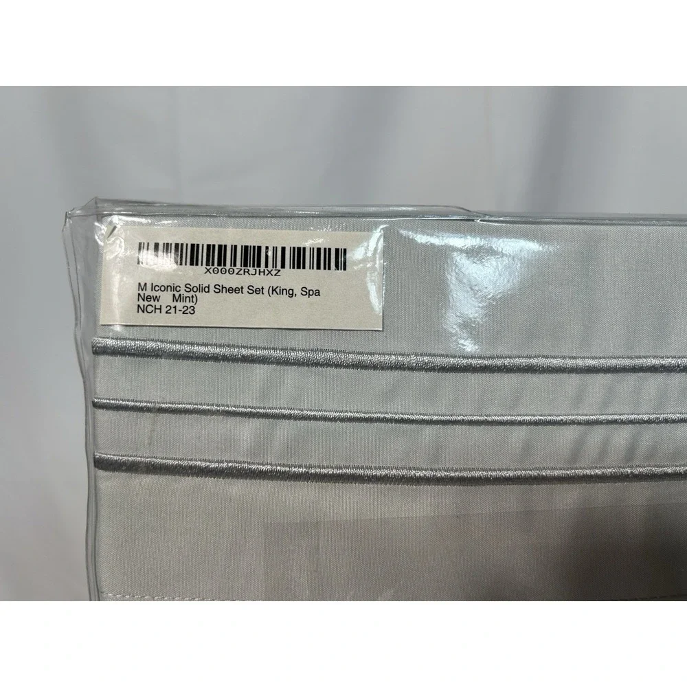 King‎ Size Mellanni Iconic 4-Piece Microfiber Sheet Set (Spa Mint Blue)